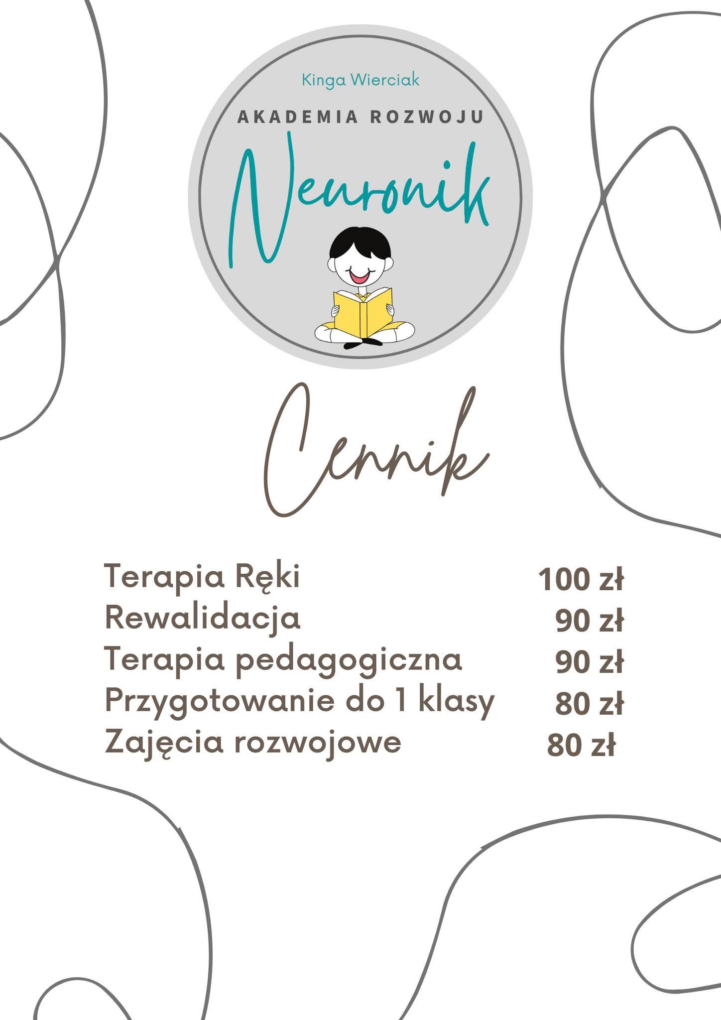 Cennik Akademia Rozwoju Neuronie